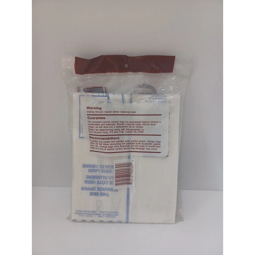 DVC BRAND Kenmore 5002 5062 Vacuum Bags - 3 Pack